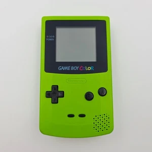 Nintendo Game Boy Color Lime Green Handheld Console CGB-001 Portable System - Picture 1 of 8