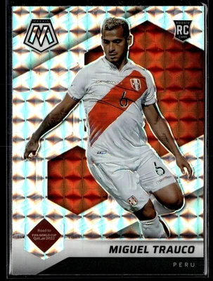 2021-22 Panini Mosaic FIFA World Cup Miguel Trauco Prizm Rookie RC #41 Peru - Image 1 of 2