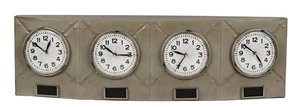 Reloj de pared terminal Cooper Classics 4 zonas horarias - Imagen 1 de 2