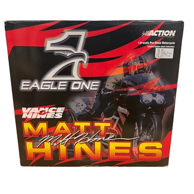 2000 Matt Hines Eagle One Pro Stock Bike Limited Edition 1:9 Action NHRA In Box - Image 1 of 4