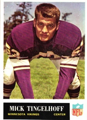 1964 Philadelphia - Mick Tingelhoff Rookie #110 - Image 1 of 2