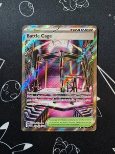 Battle Cage 116/094 Pokemon Juego de Cartas Coleccionables Llamas Fantasmales Entrenador Ultra Raro - Imagen 1 de 3