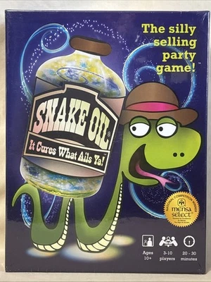 Snake Oil - The Silly Selling Party Game - New/Sealed - Image 1 of 3