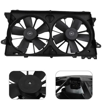 Radiator Condenser Cooling Fan Assembly For 2010-2014 Ford F-150 Ford Expedition Foto 1 de 4