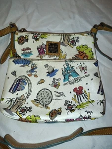 Disney Dooney & Bourke Disneyworld Disneyana Letter Carrier Crossbody Handbag - Picture 1 of 11