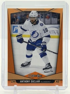 2024-25 OPC O-Pee-Chee Orange Border #413 Anthony Duclair - NY Islanders 22/25 - Picture 1 of 2