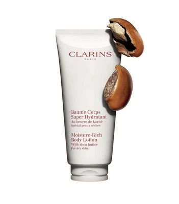 Clarins Moisture Rich Body Lotion | Shea Butter for Dry Skin | 100ml | Sealed - image 1 of 3