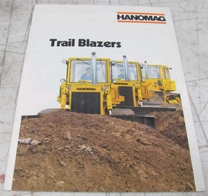 1984 Hanomag Trail Blazers Dozer Sales Information Brochure - Bild 1 von 5
