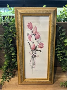 Impresión artística litográfica “Tulipanes” de Rosalind Oesterle - Imagen 1 de 3