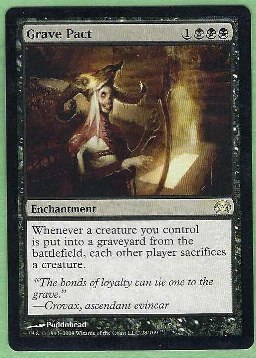 Grave Pact NM-Mint, English Planechase MTG Magic the Gathering - Image 1 of 1
