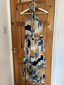 Peacocks Halter Neck Dress Size 8 BNWT *smoke And Pet Free* - Picture 1 of 3