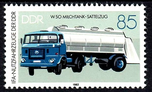 2749 nuevo RDA RDA año 1982 camión camión Ifa W 50 camión cisterna de leche - Imagen 1 de 1