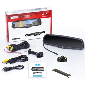 OEM 4.3" Car Rear View Mirror Monitor No1 Bracket+HD Reversing Camera For Toyota - Picture 1 of 12