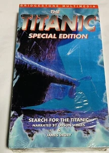 The Titanic Search for the Titanic VHS Narrated by Orson Welles - NEW SEALED - Bild 1 von 2