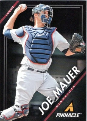 Pinnacle #37 Joe Mauer Minnesota Twins 2013 Foto 1 de 2