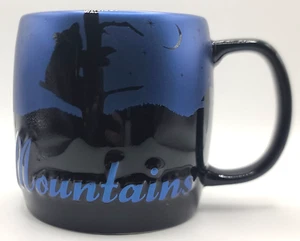 Great Smoky Mountains Embossed Coffee Mug 2014 Americaware Silhouette 20floz - Picture 1 of 6
