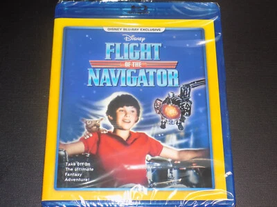 FLIGHT OF THE NAVIGATOR Fantasy Sci-Fi Classic Walt Disney Blu Ray Disc NEW Foto 1 de 2