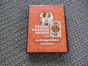 Spielkarten Rommé Canasta Bridge Patience extra groß Etui Altenburger ASS NEU - Bild 1 von 3