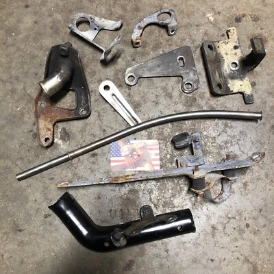 Volvo 740 Turbo Motor Soporte Varilla Tubo OEM Lote Foto 1 de 4