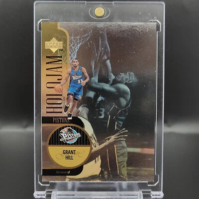GRANT HILL 1997-98 Upper Deck Holojam Walmart Exclusive Insert SSP RARE - Image 1 of 2