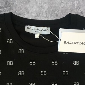 balenciaga black t shirt mens