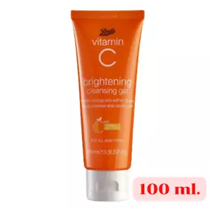 BOOTS Boots Vitamin C Brightening Cleansing Gel Portable Size Facial 100ml. - Picture 1 of 4
