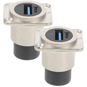 Multi Usb Port for Laptop Waterproof Panel Connector Flush Mount - Picture 1 of 12