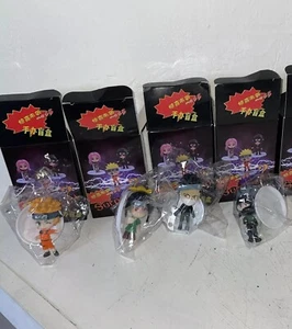 4 Naruto Surprise Mini Action Figures New W/box - Picture 1 of 8