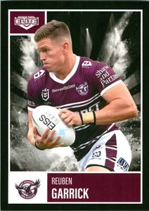 2022 MANLY SEA EAGLES NRL Card REUBEN GARRICK Elite - Bild 1 von 3