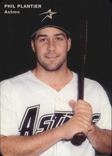 1995 Astros Mother's Baseball Card #15 Phil Plantier