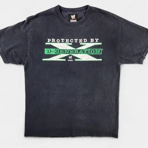 Vintage WWE D-Generation X T-Shirt Herren Large Schwarz Triple H Chyna X-Pac 2002 - Bild 1 von 11