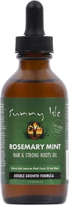 Sunny Isle Rosemary Mint Hair and Strong Roots Oil 3Oz, Infused with Biotin - Picture 1 of 12