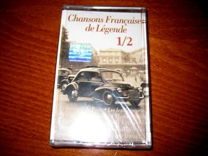 Chansons Françaises De Légende 1/2 cassette Made in Bulgaria Tape New Hologram - Picture 1 of 4