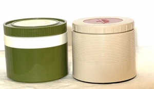 Tarro aislante Thermos King-Seeley MODELO 1155 8 oz. Juego de 2 sopas de comida de colección - Imagen 1 de 10