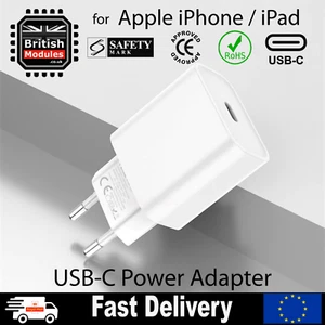 PD 20W Schnellladen USB-C Netzteil EU Stecker für iPhone 12 Pro Max Ladegerät - Bild 1 von 10