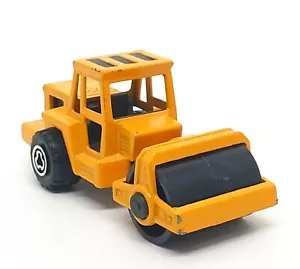 Majorette Construction -Roller - Metal - Orange (3") no Package - Picture 1 of 7