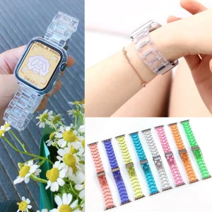 PC Wrist Strap Bracelet for Apple Watch Series 5 4 3 2 1 For iWatch Band 38-44mm - Picture 1 of 31