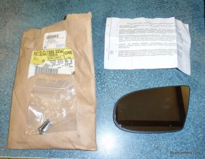 Espejo retrovisor puerta lateral izquierda vidrio Chevrolet OE 1995 1996 1997 98 99 2000 01 ~ 12522236 Foto 1 de 4