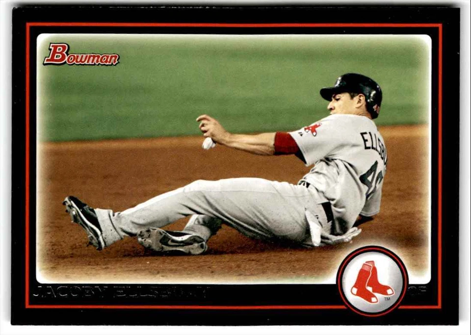 2010 Bowman Jacoby Ellsbury Boston Red Sox #188 - Image 1 of 2