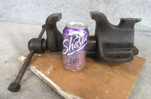 Antique 2 1/2" Jaw Jewelers Watch Clock Gunsmith 19th Century Bench Vise Anvil - Picture 1 of 24