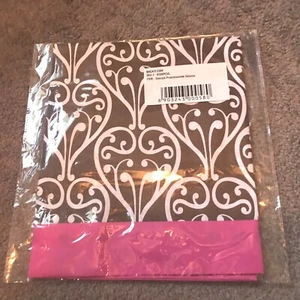 Window Valence One "DAMAST PINK/SCHOKOLADE" 59" x 17 1/2" Neu mit Etikett - Bild 1 von 2