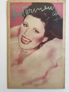 Andy Warhol’s Interview Magazine April 1978 Lucy Arnaz Cover! - Picture 1 of 2