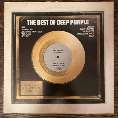 Deep Purple The Best Of Vinyl LP Orig Record VG - Image 1 of 4