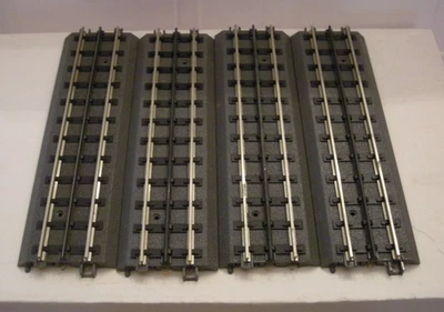 Lot of 4 MTH O Gauge 10" Real Trax Straight Track - Image 1 of 2