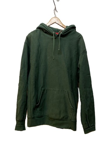 Supreme 18SS Felpa con Borchie e Cappuccio Parka XL Cotone GRN Tinta Unita