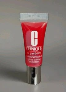 Clinique Superbalm Moisturizing Gloss #02 Raspberry .17oz/5ml Travel Size NWOB - Picture 1 of 2