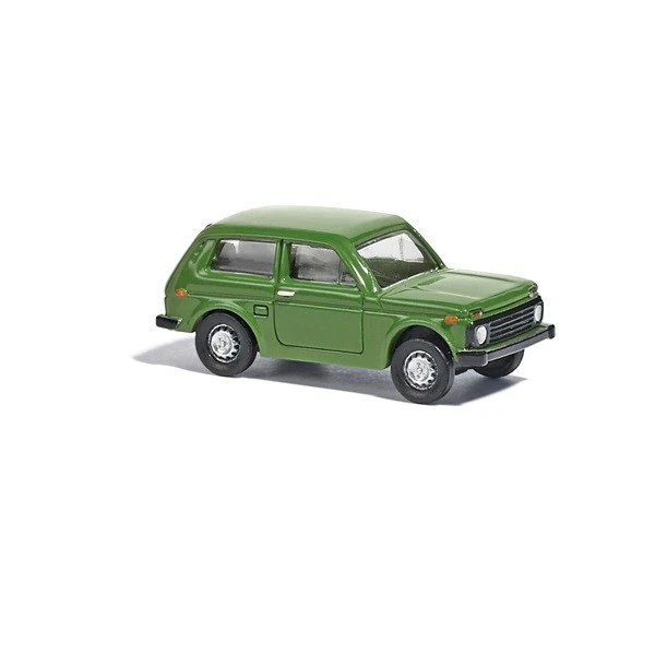 Busch 87100 - 1/120 / TT - Lada Niva Verde Erba - Nuovo - Immagine 1 di 1