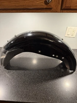 Guardabarros trasero negro Harley Davidson Sportster Foto 1 de 4