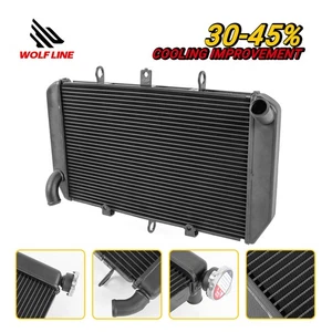 WOLFLINE High Performance All Aluminum Radiator For Honda CBR 500R 2019-2023 - Picture 1 of 15
