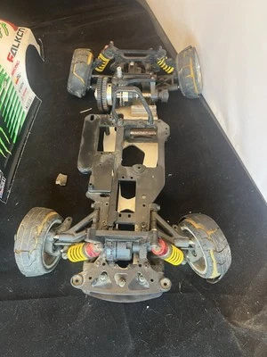 Mugen MTX-3 RC Radio Control Chassis Set Mugen Seiki for parts, not running - Image 1 of 4